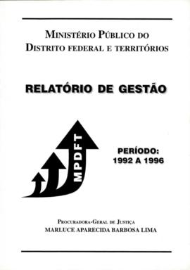 Relatório de Gestão de Marluce Aparecida Barbosa (1992 - 1996)