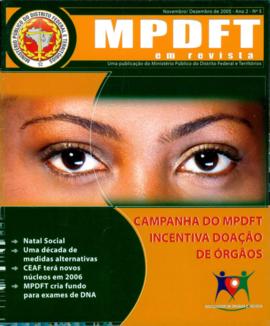 Revista N° 5 - Campanha do MPDFT Incentiva Doação de Órgãos