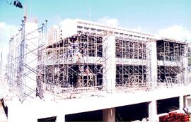 Construção da Sede Etapa I: Foto Início da Obra - Fase Estrutural I