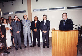 Foto Discurso de Inauguração - Humberto Adjuto Ulhôa