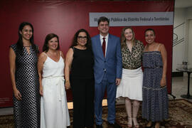 Recondução: Foto Georges Seigneur com Servidores