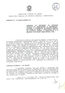 Contrato de Elaboração do Projeto Padrão