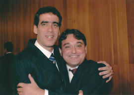 Foto Rogerio Schietti com Chico Leite
