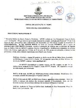 Edital de Licitação