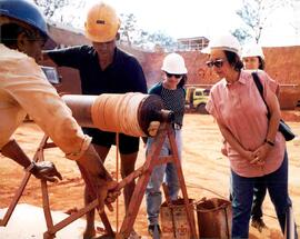 Construção da Sede Etapa I: Foto Visita ao Canteiro de Obras I