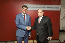 Recondução: Foto Georges Seigneur com Eduardo José de Albuquerque